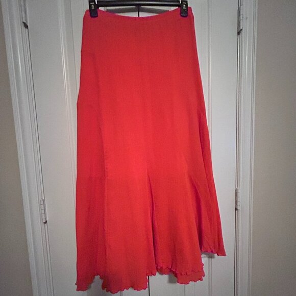 AGB Dresses & Skirts - Women's Orange Skirt in Size Medium by AGB.